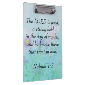 主は良い – Nahum 1:7 クリップボード (右)