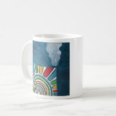 主は賛美し、保ちます コーヒーマグカップ (正面左)