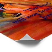 "主は高い所から叫ぶ"ポスター ポスター (角)