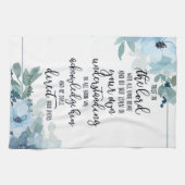 主への信頼フローラ キッチンタオル (横)