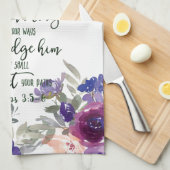 主への信頼フローラ キッチンタオル (四つ折り)