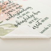 主への信頼フローラ シェルパブランケット (3/4)