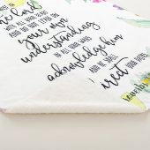 主への信頼フローラ シェルパブランケット (3/4)