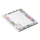 主への信頼フローラ ノートパッド (アングル)