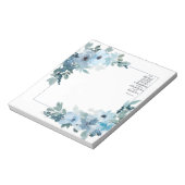主への信頼フローラ ノートパッド (回転)