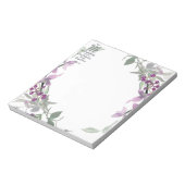 主への信頼フローラ ノートパッド (回転)