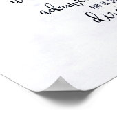 主への信頼フローラ ポスター (角)