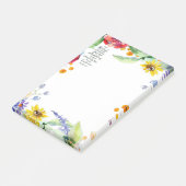 主への信頼フローラ ポストイット (アングル)