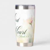 主への信頼フローラ 保温保冷タンブラー (背面)