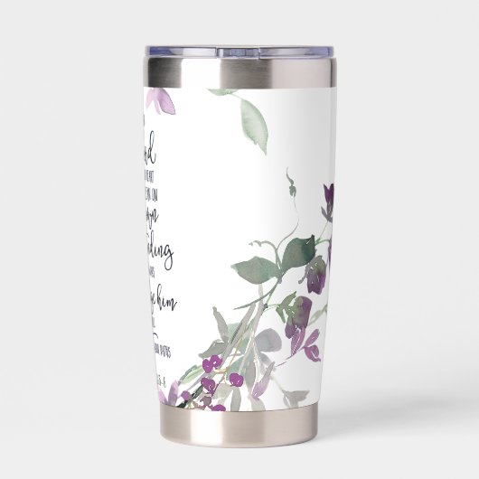 主への信頼フローラ 保温保冷タンブラー (背面)