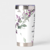 主への信頼フローラ 保温保冷タンブラー (正面)