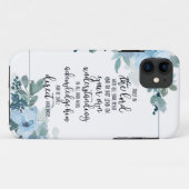主への信頼フローラ Case-Mate iPhoneケース (裏面(横))