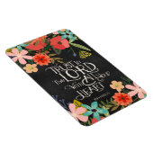 主への信頼、箴言3:5、柔軟な磁石 マグネット (右側)