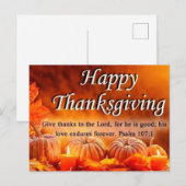 主への感謝を捧げよう ポストカード (正面/裏面)