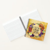 主への感謝を捧げる、感謝祭 ノートブック (内部)