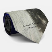 主への神聖さ-ポートランドオレゴン寺院 ネクタイ (ロール)