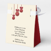 主よカスタムよよ賛美の聖降誕祭賛美の フェイバーボックス (裏面サイド)