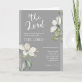 主よ保よ災いの詩篇121:7-8 カード (正面)