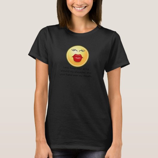 主よ保腕 Tシャツ (正面)