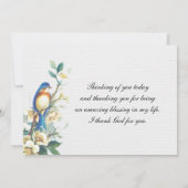 主よ感動的よ賛美よ、ナンバーズ6:24-26 サンキューカード (裏面)