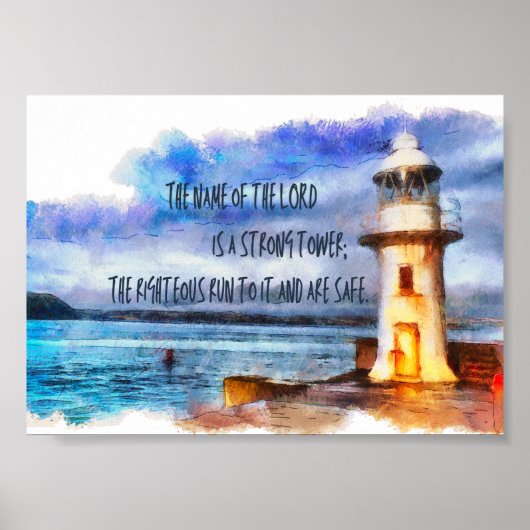 主よ我らの強い塔 ポスター (正面)