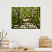 主よ教えよ。詩編25 ポスター (キッチン)