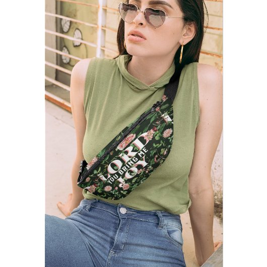 主よ私に喜びのフローラ・クリスチャン ファニーパック