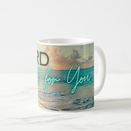 主よ私は角枕を渇望 コーヒーマグカップ (正面右)