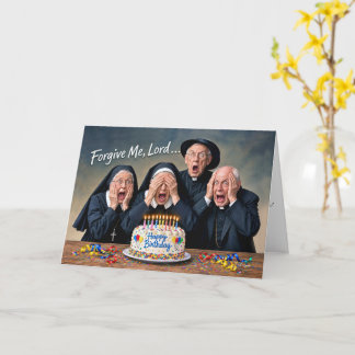 主よ私を許してください 誕生日おめでとう カード