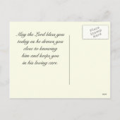 主よ賛美お前紅葉 シーズンポストカード (裏面)