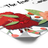 主よ賛美とあなたの芸術プリント ポスター (角)