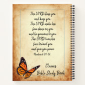 主よ賛美とあなた保の聖書の勉強 ノートブック (裏面)