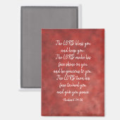 主よ賛美とあなた保の聖書の勉強 マグネット (正面/裏面)