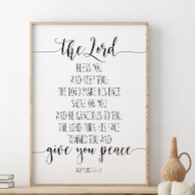 主よ賛美とあなた保は数の6:24-26