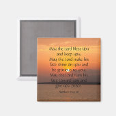 主よ賛美よ夕日 マグネット (正面/裏面)