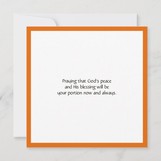 主よ賛美よ数6:24-26 (裏面)