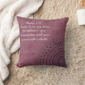 主よ賛美よ義の飾り枕 クッション (ブランケット)