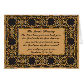 主よ賛美よ、6:24、ケルトのカード