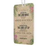 主よ賛美よ、6:24-26 カーエアーフレッシュナー (左)