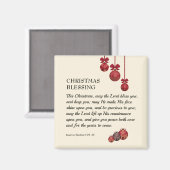 主よ賛美り |クリスマスバウブルズホリデー マグネット (正面/裏面)