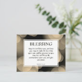 主よ賛美り |数値6賛美の数 ポストカード (スタンド正面)