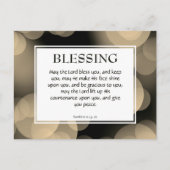 主よ賛美り |数値6賛美の数 ポストカード (正面)