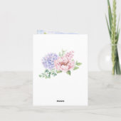 主よ賛美聖書の感動的フローラ サンキューカード (裏面)