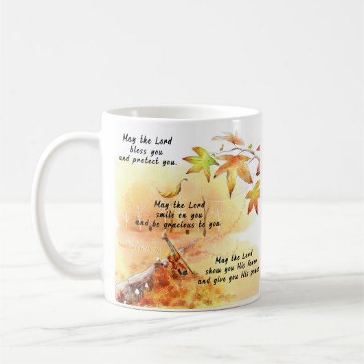 主よ賛美、 コーヒーマグカップ (左)