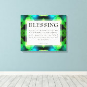 主よ賛美 |数値6:24-26 賛美s キャンバスプリント (インサイチュ (ウッドフロア))