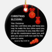 主よ、あなた賛美が六聖降誕祭を数えよ セラミックオーナメント (裏面)