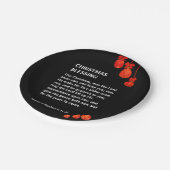 主よ、あなた賛美が六聖降誕祭を数えよ ペーパープレート (アングル)