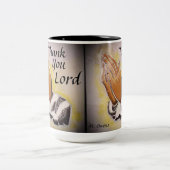 「主よ、ありがとう。」 クラシックマグ ツートーンマグカップ (中央)