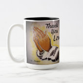 「主よ、ありがとう。」 クラシックマグ ツートーンマグカップ (左)