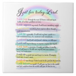 主よ、今日のために タイル